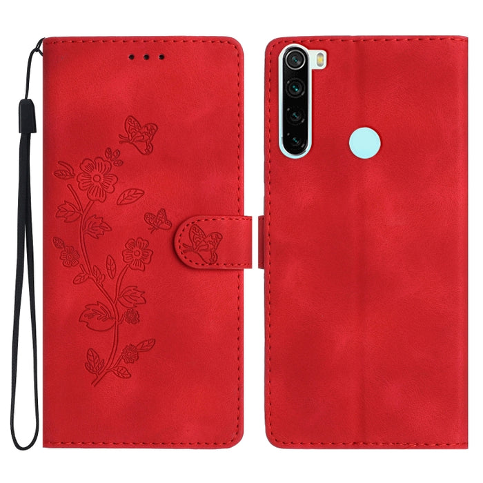 Caja del teléfono del cuero del patrón de relieve de la mariposa de la flor, For Xiaomi Redmi 10, For Xiaomi Mi 11 Lite, For Xiaomi Mi 11 Ultra, For Xiaomi Mi 11 Pro, For Xiaomi Redmi Note 10 5G, For Xiaomi Redmi 9A, For Xiaomi Redmi 9                 ...