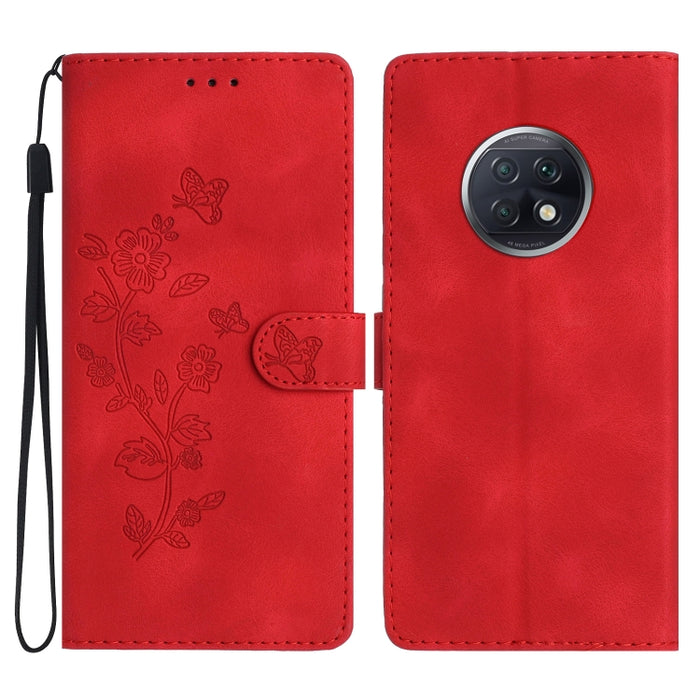 Caja del teléfono del cuero del patrón de relieve de la mariposa de la flor, For Xiaomi Redmi 10, For Xiaomi Mi 11 Lite, For Xiaomi Mi 11 Ultra, For Xiaomi Mi 11 Pro, For Xiaomi Redmi Note 10 5G, For Xiaomi Redmi 9A, For Xiaomi Redmi 9                 ...