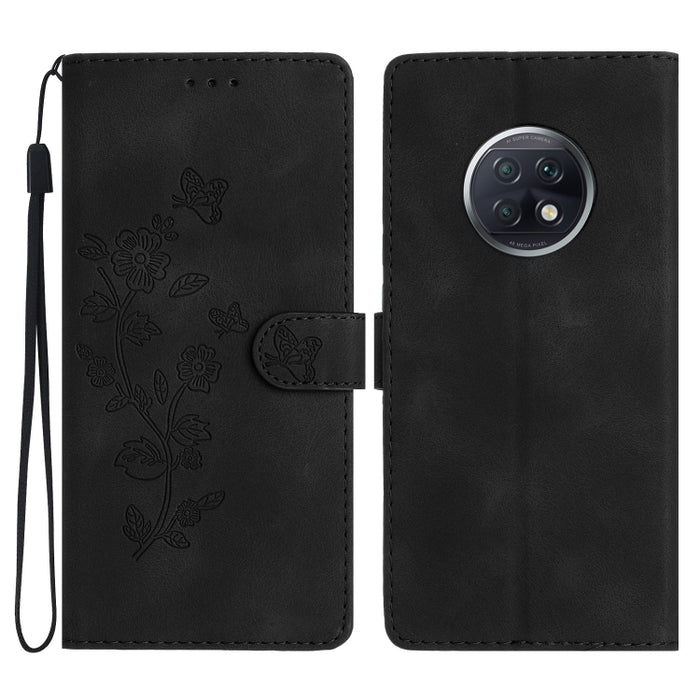 Caja del teléfono del cuero del patrón de relieve de la mariposa de la flor, For Xiaomi Redmi 10, For Xiaomi Mi 11 Lite, For Xiaomi Mi 11 Ultra, For Xiaomi Mi 11 Pro, For Xiaomi Redmi Note 10 5G, For Xiaomi Redmi 9A, For Xiaomi Redmi 9                 ...