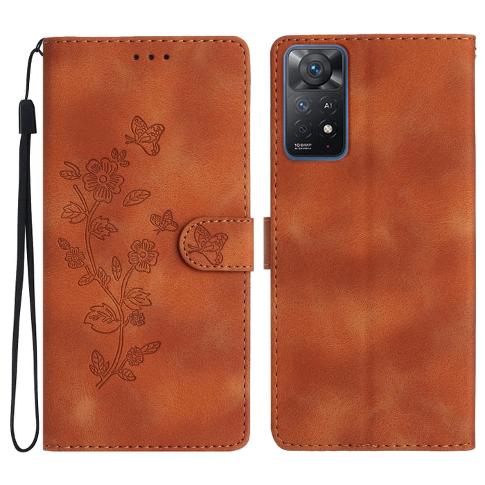 Caja del teléfono del cuero del patrón de relieve de la mariposa de la flor, For Xiaomi Redmi Note 12S, For Xiaomi Redmi 13C 4G, For Xiaomi Redmi Note 12 Pro 5G, For Xiaomi 13T, For Xiaomi Redmi Note 12 5G, For Xiaomi 13 Pro, For Xiaomi 13             ...