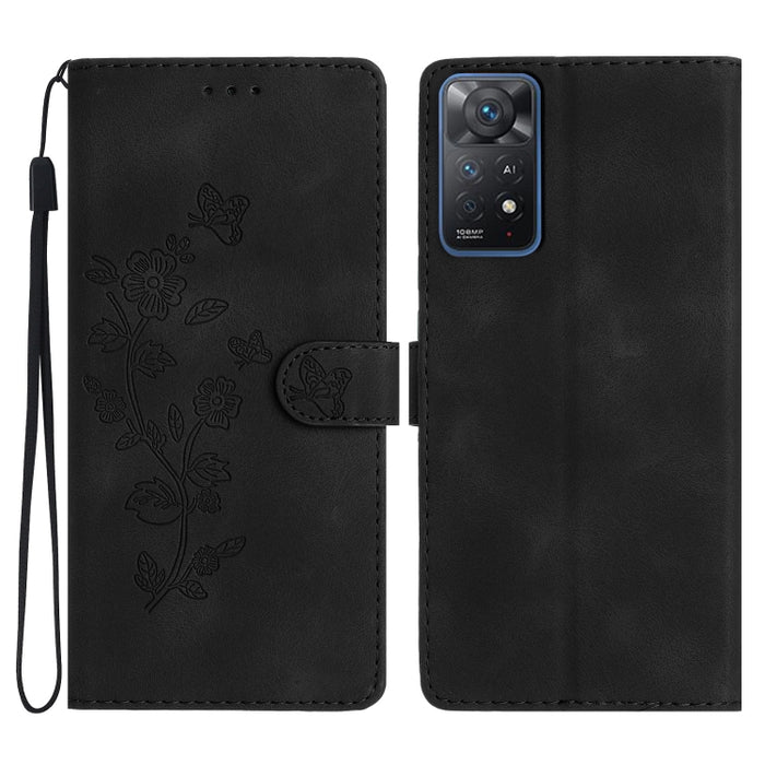 Caja del teléfono del cuero del patrón de relieve de la mariposa de la flor, For Xiaomi Redmi Note 12S, For Xiaomi Redmi 13C 4G, For Xiaomi Redmi Note 12 Pro 5G, For Xiaomi 13T, For Xiaomi Redmi Note 12 5G, For Xiaomi 13 Pro, For Xiaomi 13             ...