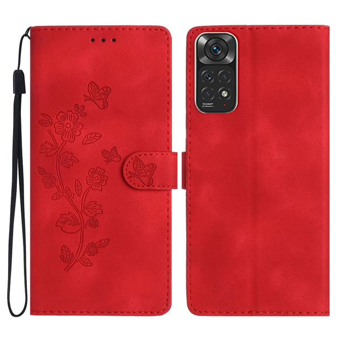 Caja del teléfono del cuero del patrón de relieve de la mariposa de la flor, For Xiaomi Redmi Note 12S, For Xiaomi Redmi 13C 4G, For Xiaomi Redmi Note 12 Pro 5G, For Xiaomi 13T, For Xiaomi Redmi Note 12 5G, For Xiaomi 13 Pro, For Xiaomi 13             ...