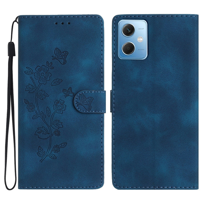 Caja del teléfono del cuero del patrón de relieve de la mariposa de la flor, For Xiaomi Redmi Note 12S, For Xiaomi Redmi 13C 4G, For Xiaomi Redmi Note 12 Pro 5G, For Xiaomi 13T, For Xiaomi Redmi Note 12 5G, For Xiaomi 13 Pro, For Xiaomi 13             ...