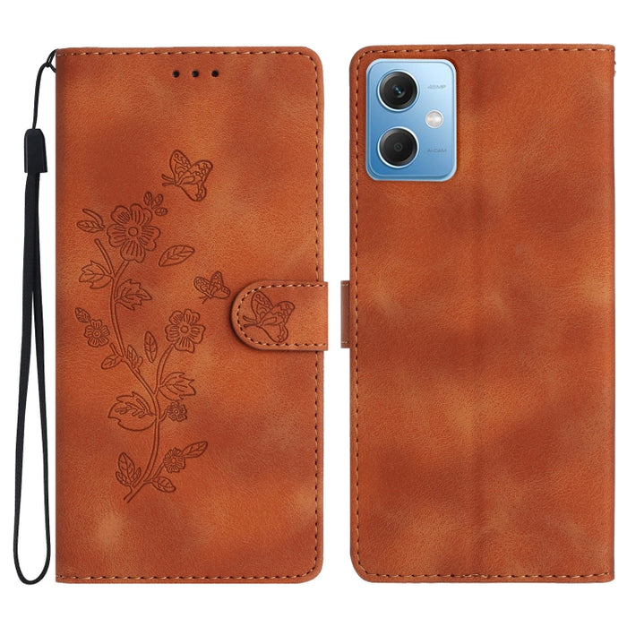 Caja del teléfono del cuero del patrón de relieve de la mariposa de la flor, For Xiaomi Redmi Note 12S, For Xiaomi Redmi 13C 4G, For Xiaomi Redmi Note 12 Pro 5G, For Xiaomi 13T, For Xiaomi Redmi Note 12 5G, For Xiaomi 13 Pro, For Xiaomi 13             ...