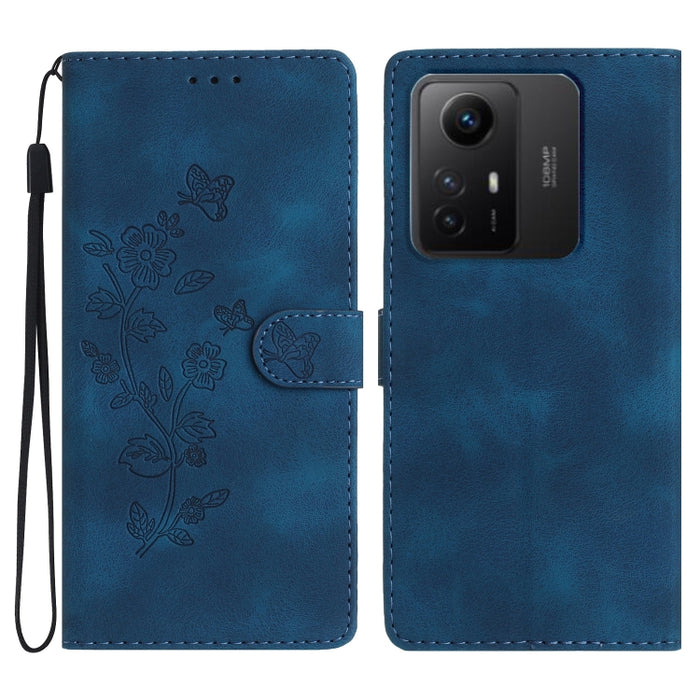 Caja del teléfono del cuero del patrón de relieve de la mariposa de la flor, For Xiaomi Redmi Note 12S, For Xiaomi Redmi 13C 4G, For Xiaomi Redmi Note 12 Pro 5G, For Xiaomi 13T, For Xiaomi Redmi Note 12 5G, For Xiaomi 13 Pro, For Xiaomi 13             ...