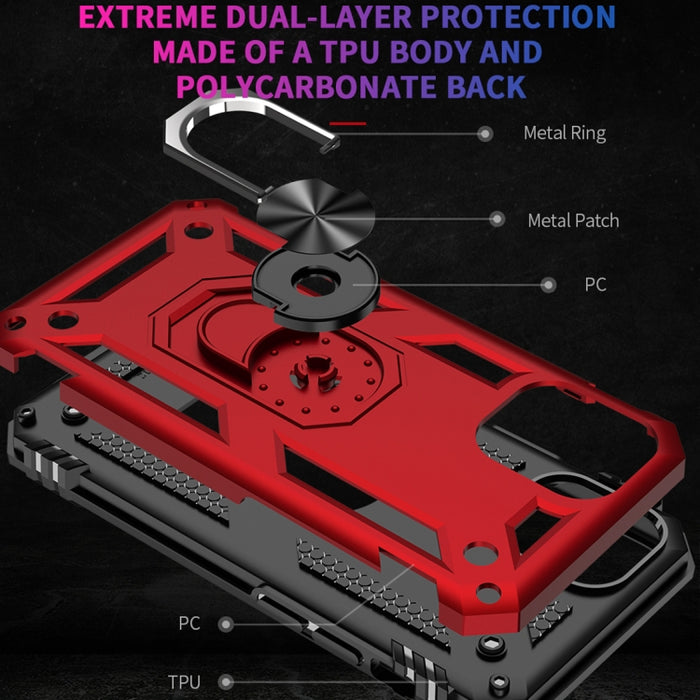 Funda protectora de TPU + PC a prueba de golpes con soporte giratorio de 360 grados, For iPhone 12 mini, For iPhone 12 / 12 Pro, For iPhone 12 Pro Max, For Samsung Galaxy Note 20 5G, For Samsung Galaxy Note 20+ 5G