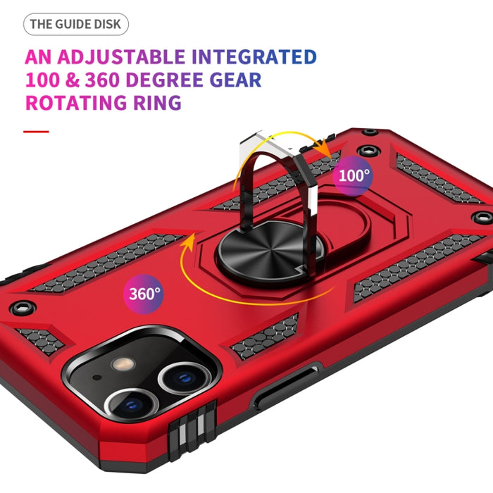 Funda protectora de TPU + PC a prueba de golpes con soporte giratorio de 360 grados, For iPhone 12 mini, For iPhone 12 / 12 Pro, For iPhone 12 Pro Max, For Samsung Galaxy Note 20 5G, For Samsung Galaxy Note 20+ 5G
