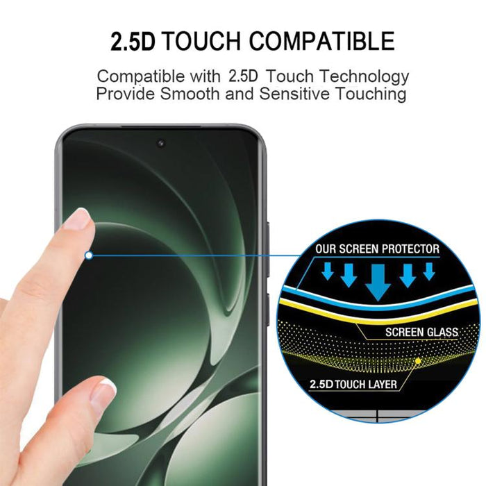 Película de vidrio templado de borde curvo 9H HD 3D, For Redmi K80 Ultra, For Xiaomi 15 Pro / 15S Pro, For Xiaomi 15 Ultra, For Redmi Note 14 Pro+ 5G, For Redmi Note 14 Pro 5G, For Xiaomi Redmi Note 13 Pro 5G / 13R Pro, For Xiaomi Poco M6 Pro 4G       ...