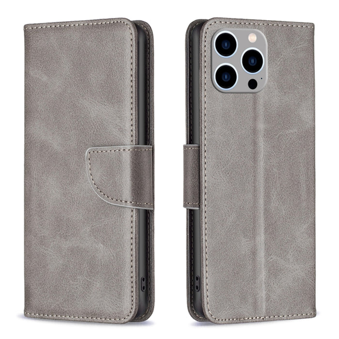 Estuche para teléfono de cuero con tapa de color puro con textura de piel de cordero