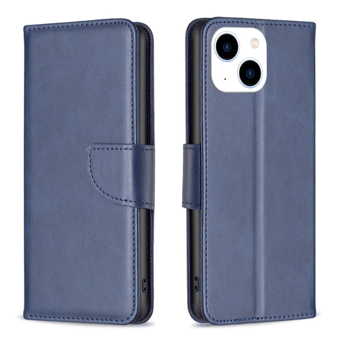 Estuche para teléfono de cuero con tapa de color puro con textura de piel de cordero