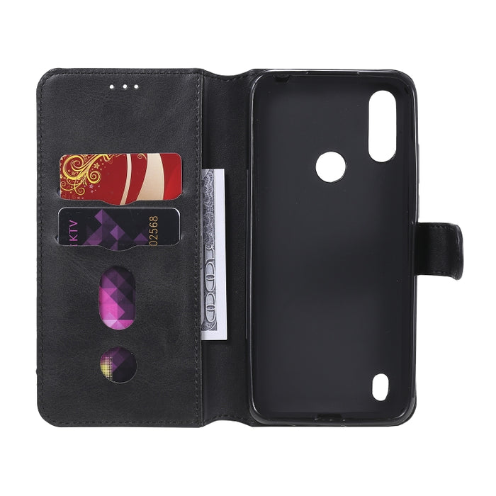 Estuche de cuero con tapa horizontal clásica de PU + TPU con textura de becerro, con soporte y ranuras para tarjetas y billetera, For Motorola Moto E6s, For Motorola Moto G8 Power Lite, For Samsung Galaxy A31, For Samsung Galaxy A51 5G                 ...