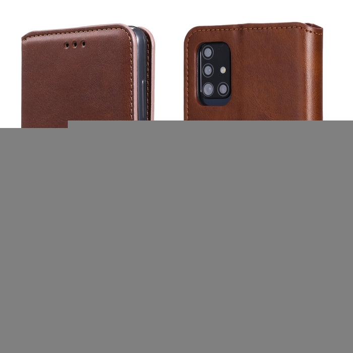 Estuche de cuero con tapa horizontal clásica de PU + TPU con textura de becerro, con soporte y ranuras para tarjetas y billetera, For Motorola Moto E6s, For Motorola Moto G8 Power Lite, For Samsung Galaxy A31, For Samsung Galaxy A51 5G                 ...