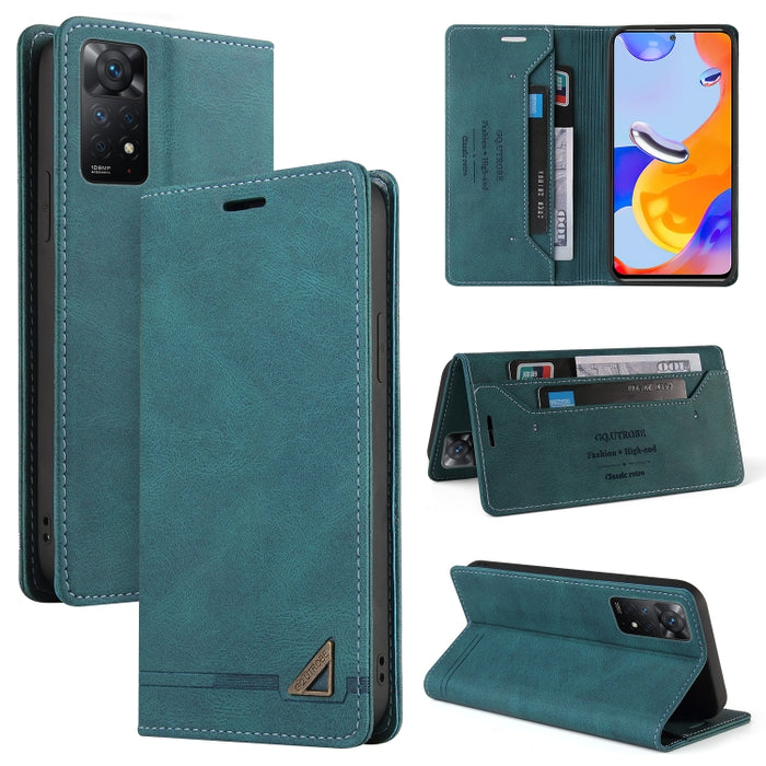 Estuche de cuero con tapa horizontal y cepillo antirrobo Skin Feel con soporte, For Xiaomi Redmi Note 13 5G, For Xiaomi Redmi 13C, For Xiaomi Redmi Note 13 Pro+, For Xiaomi Redmi Note 13 Pro 5G, For Xiaomi 13T, For Xiaomi Redmi 12                      ...