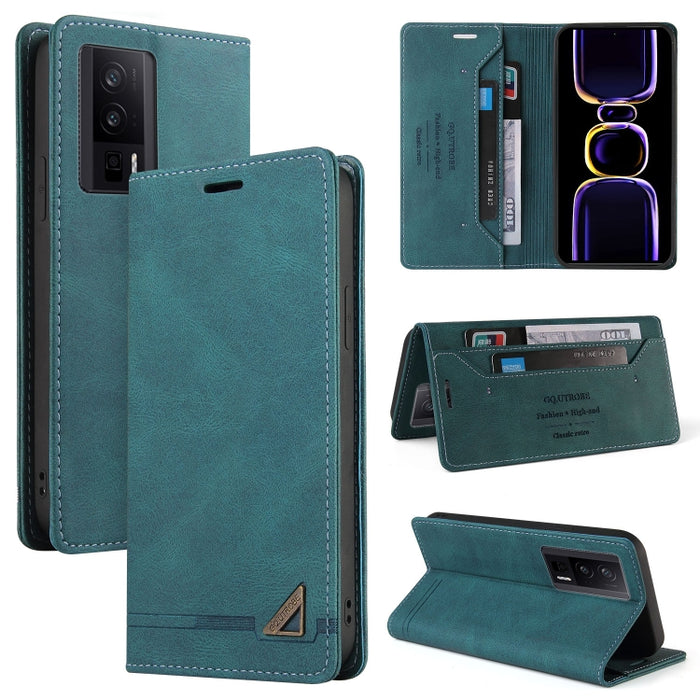 Estuche de cuero con tapa horizontal y cepillo antirrobo Skin Feel con soporte, For Xiaomi Redmi Note 13 5G, For Xiaomi Redmi 13C, For Xiaomi Redmi Note 13 Pro+, For Xiaomi Redmi Note 13 Pro 5G, For Xiaomi 13T, For Xiaomi Redmi 12                      ...