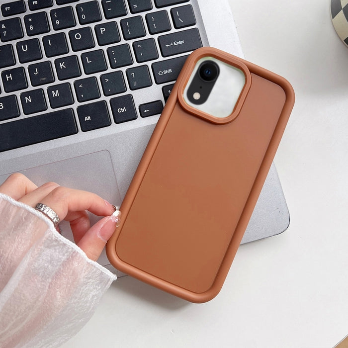 Caja del teléfono de TPU esmerilado con marco a prueba de golpes, For iPhone XR, For iPhone XS Max, For iPhone 8 Plus / 7 Plus