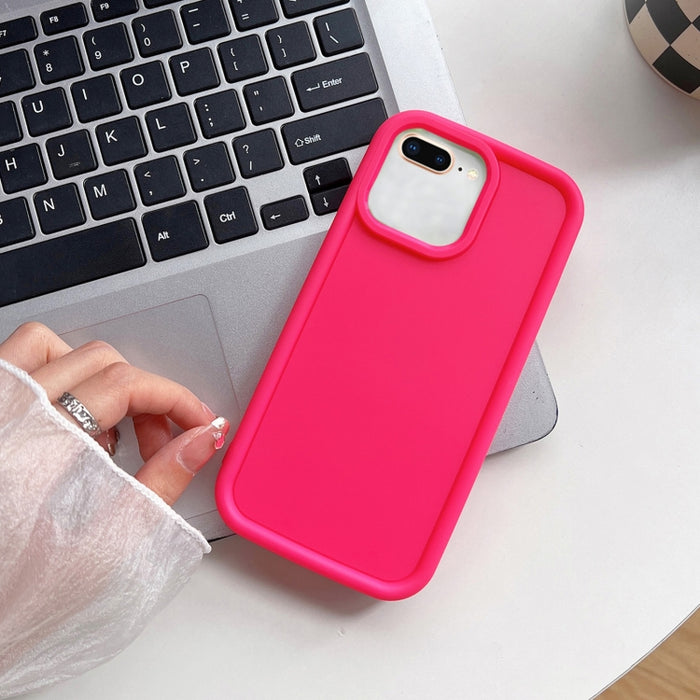Caja del teléfono de TPU esmerilado con marco a prueba de golpes, For iPhone XR, For iPhone XS Max, For iPhone 8 Plus / 7 Plus