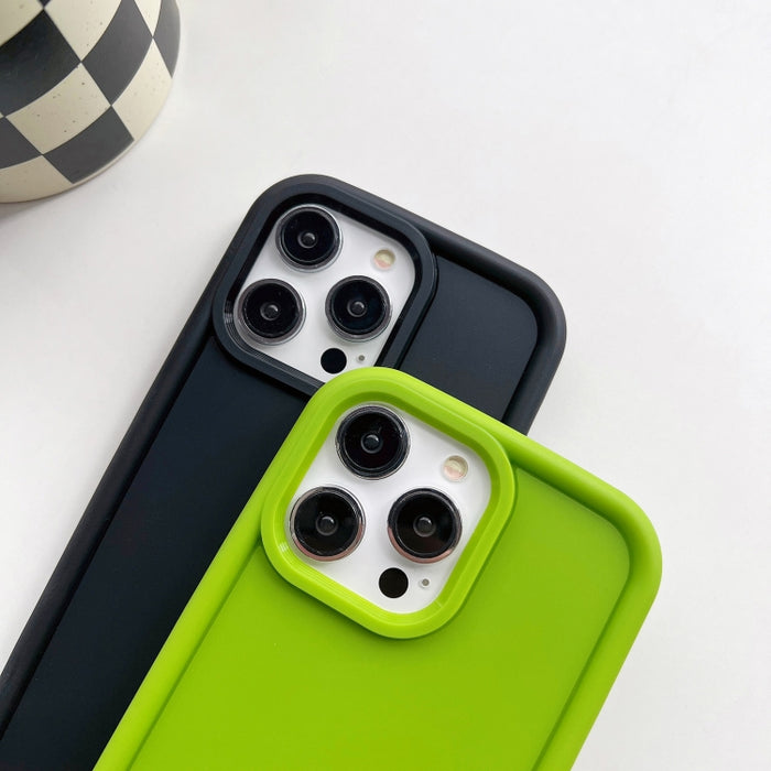 Caja del teléfono de TPU esmerilado con marco a prueba de golpes, For iPhone XR, For iPhone XS Max, For iPhone 8 Plus / 7 Plus