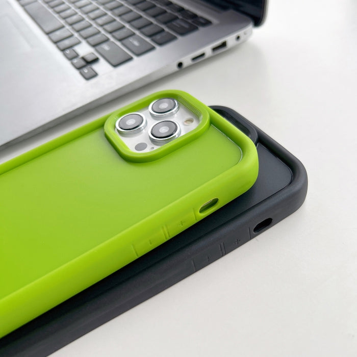 Caja del teléfono de TPU esmerilado con marco a prueba de golpes, For iPhone XR, For iPhone XS Max, For iPhone 8 Plus / 7 Plus