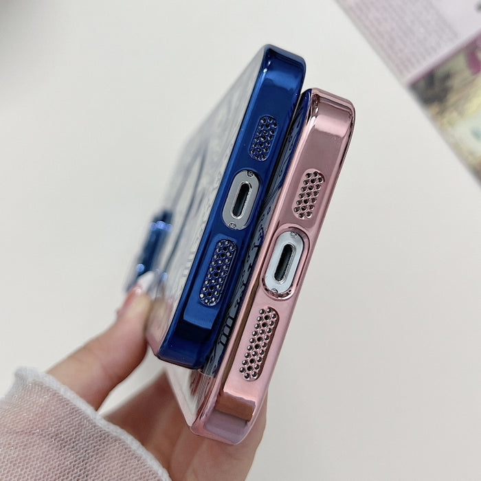 Estuche para teléfono MagSafe con patrón de placa de circuito electrochapado