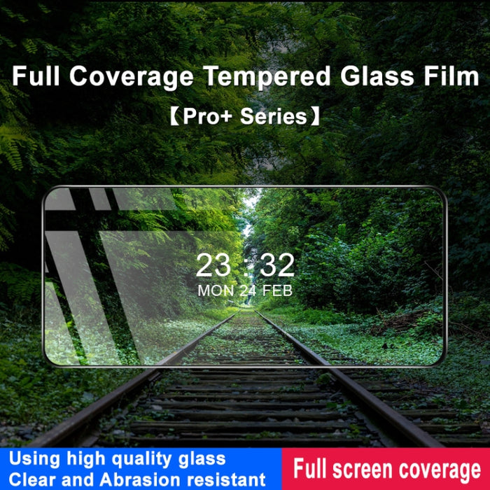 imak 9H Dureza de la superficie Película de vidrio templado de pantalla completa Serie Pro+, For Xiaomi Redmi Turbo 3 5G, For Xiaomi Redmi A3 4G, For Xiaomi Poco M6 5G, For Xiaomi Redmi Note 13 Pro 4G Global, For Xiaomi Redmi Note 13 4G Global         ...