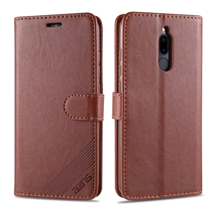 AZNS Estuche de cuero con tapa horizontal con textura de piel de oveja con soporte y ranuras para tarjetas y billetera, For iPhone 11, For iPhone 11 Pro, For iPhone 11 Pro Max, For Xiaomi Redmi 8 / 8A, For Xiaomi Redmi 10X 4G / Note 9                  ...