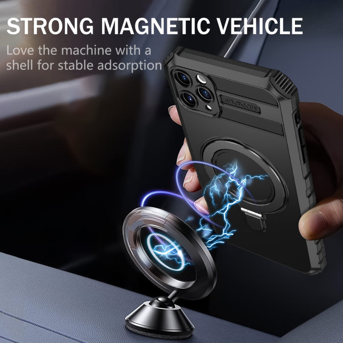 Estuche para teléfono con soporte magnético MagSafe