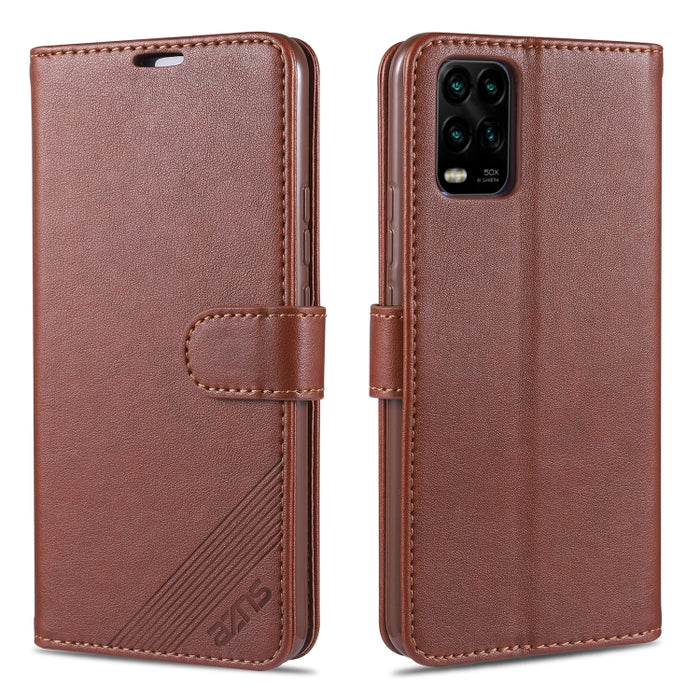 AZNS Estuche de cuero con tapa horizontal con textura de piel de oveja con soporte y ranuras para tarjetas y billetera, For iPhone 11, For iPhone 11 Pro, For iPhone 11 Pro Max, For Xiaomi Redmi 8 / 8A, For Xiaomi Redmi 10X 4G / Note 9                  ...