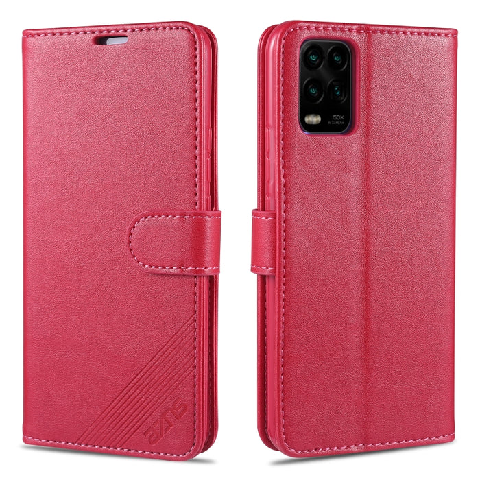 AZNS Estuche de cuero con tapa horizontal con textura de piel de oveja con soporte y ranuras para tarjetas y billetera, For iPhone 11, For iPhone 11 Pro, For iPhone 11 Pro Max, For Xiaomi Redmi 8 / 8A, For Xiaomi Redmi 10X 4G / Note 9                  ...