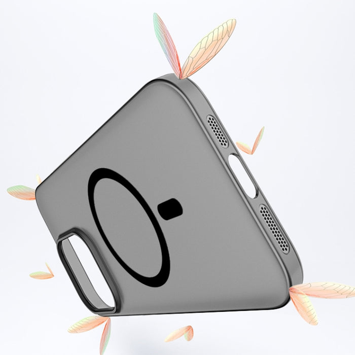 Estuche para teléfono MagSafe Ice Fog de alta transparencia