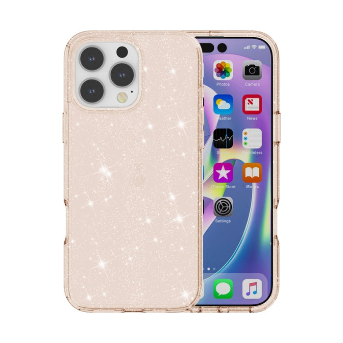 Estuche para teléfono Terminator Glitter Powder a prueba de golpes