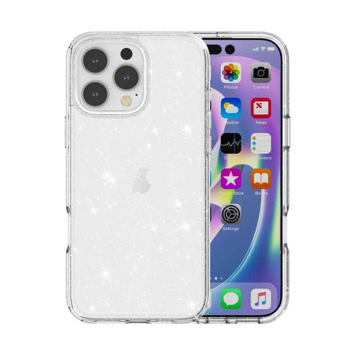 Estuche para teléfono Terminator Glitter Powder a prueba de golpes