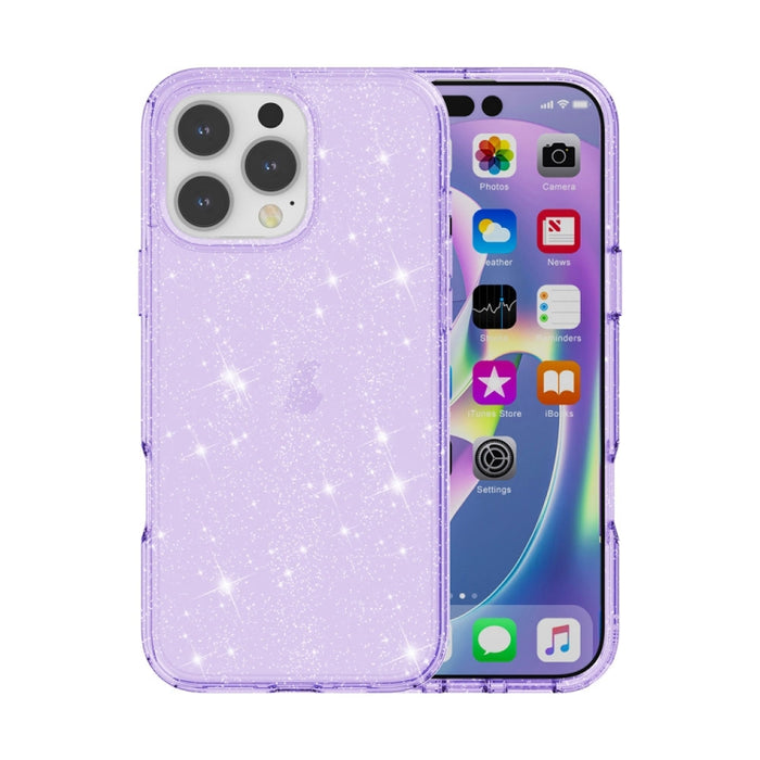 Estuche para teléfono Terminator Glitter Powder a prueba de golpes