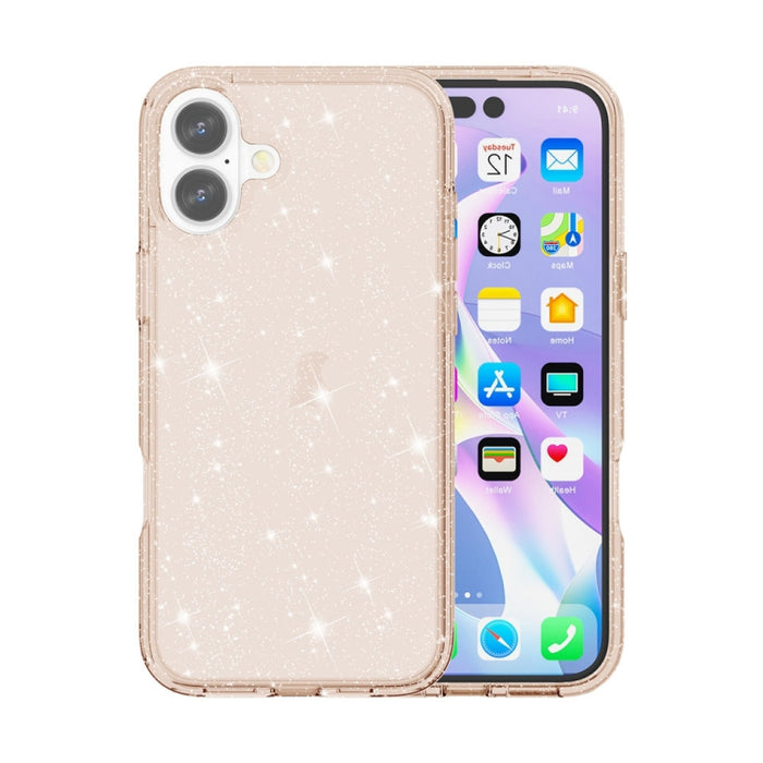 Estuche para teléfono Terminator Glitter Powder a prueba de golpes