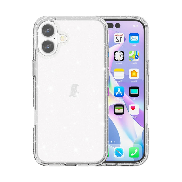 Estuche para teléfono Terminator Glitter Powder a prueba de golpes
