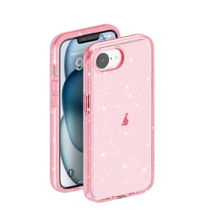 Estuche para teléfono Terminator Glitter Powder a prueba de golpes