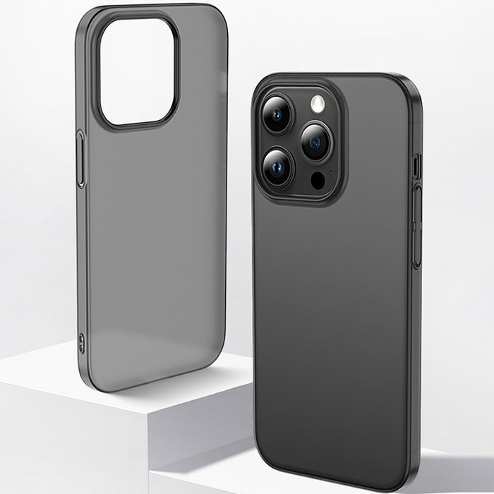 Estuche para teléfono de niebla de hielo de alta transparencia