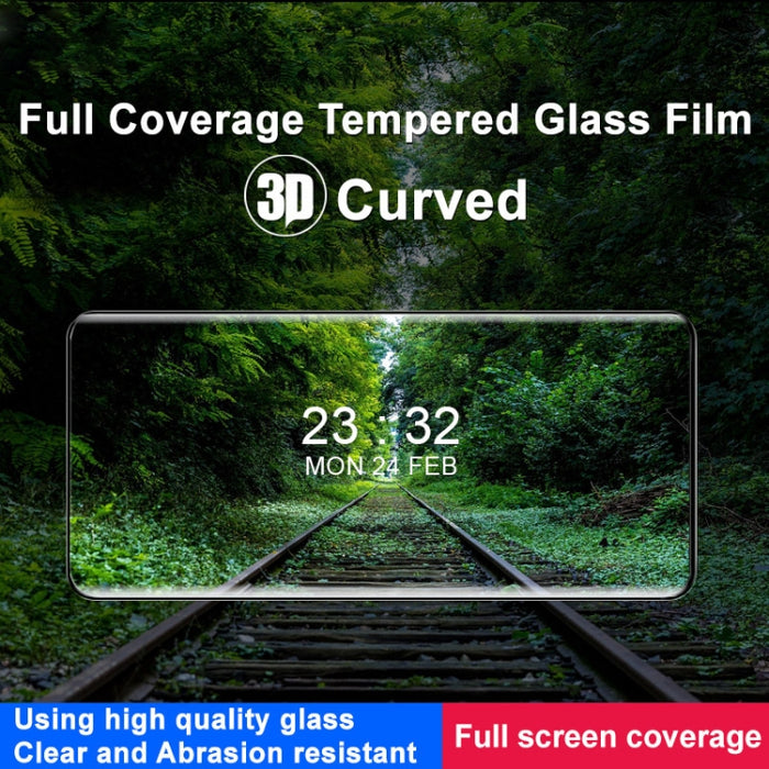 Película de vidrio templado de pantalla completa curvada IMAK 3D, For Xiaomi Civi 4 Pro 5G, For Xiaomi 14 Pro 5G / 14 Ultra 5G, For Xiaomi Redmi Note 13 Pro+ 5G, For Xiaomi Civi 3 5G