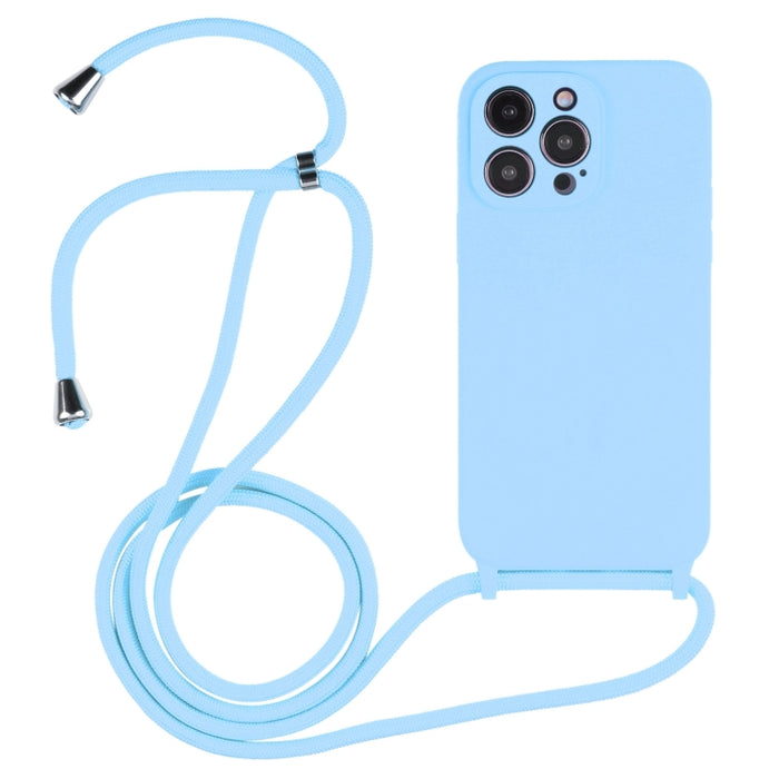 Estuche de silicona líquida con cordón cruzado, For iPhone 16, For iPhone 15 Pro Max, For iPhone 15 Pro, For iPhone 15 Plus, For iPhone 15