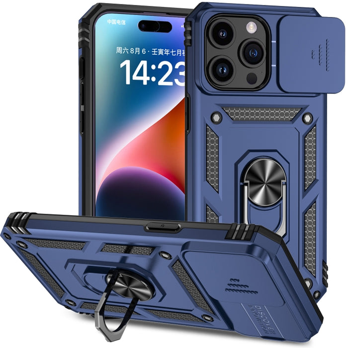 Estuche para teléfono con soporte deslizante Camshield, For iPhone 15 Pro Max, For iPhone 15 Pro, For iPhone 15 Plus, For iPhone 15