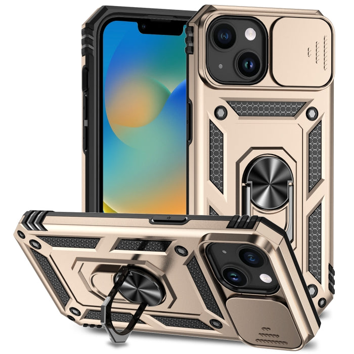 Estuche para teléfono con soporte deslizante Camshield, For iPhone 15 Pro Max, For iPhone 15 Pro, For iPhone 15 Plus, For iPhone 15