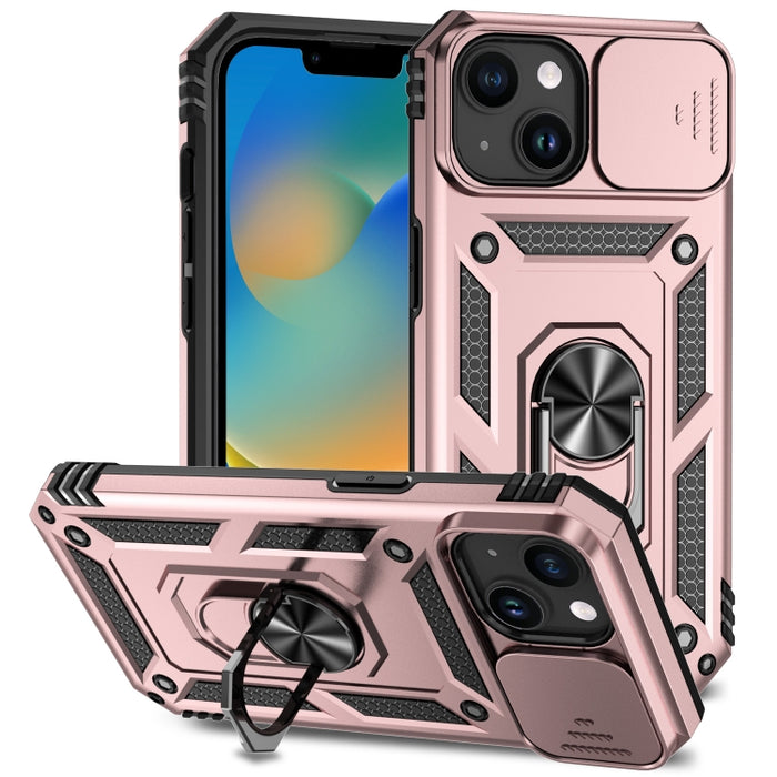 Estuche para teléfono con soporte deslizante Camshield, For iPhone 15 Pro Max, For iPhone 15 Pro, For iPhone 15 Plus, For iPhone 15
