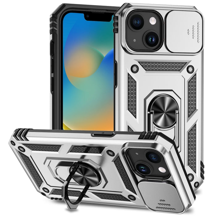 Estuche para teléfono con soporte deslizante Camshield, For iPhone 15 Pro Max, For iPhone 15 Pro, For iPhone 15 Plus, For iPhone 15