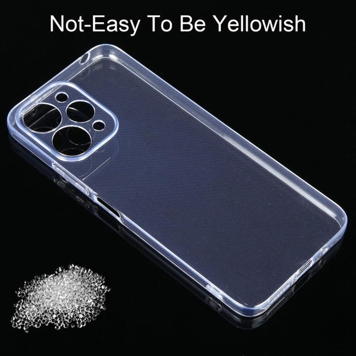 Estuche para teléfono transparente ultrafino de TPU, For Xiaomi Redmi 12