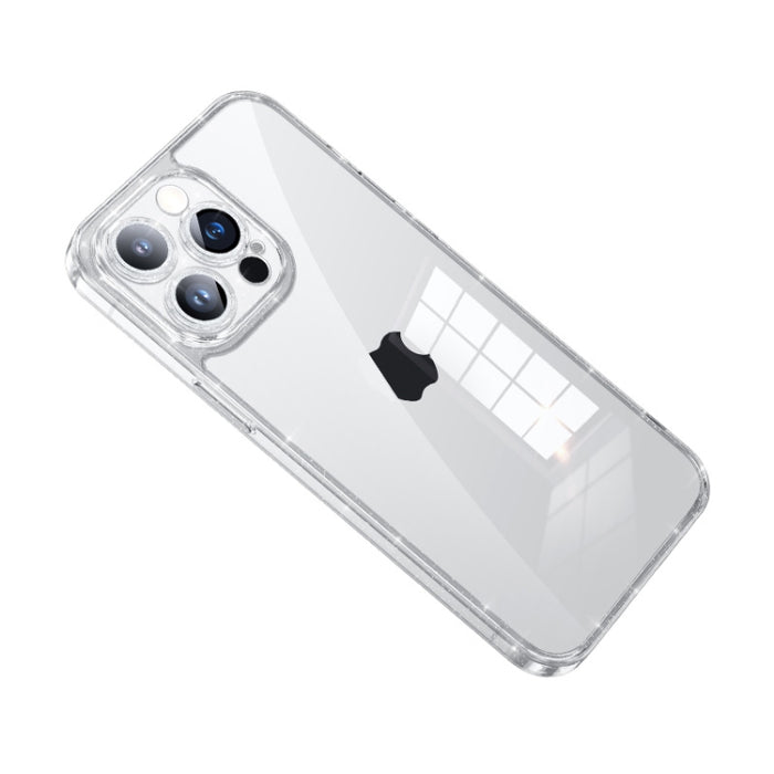 SULADA Glittery TPU + Funda para teléfono de vidrio templado