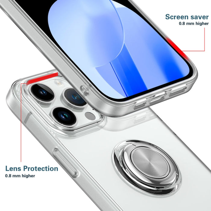 Caja del teléfono del sostenedor del anillo TPU