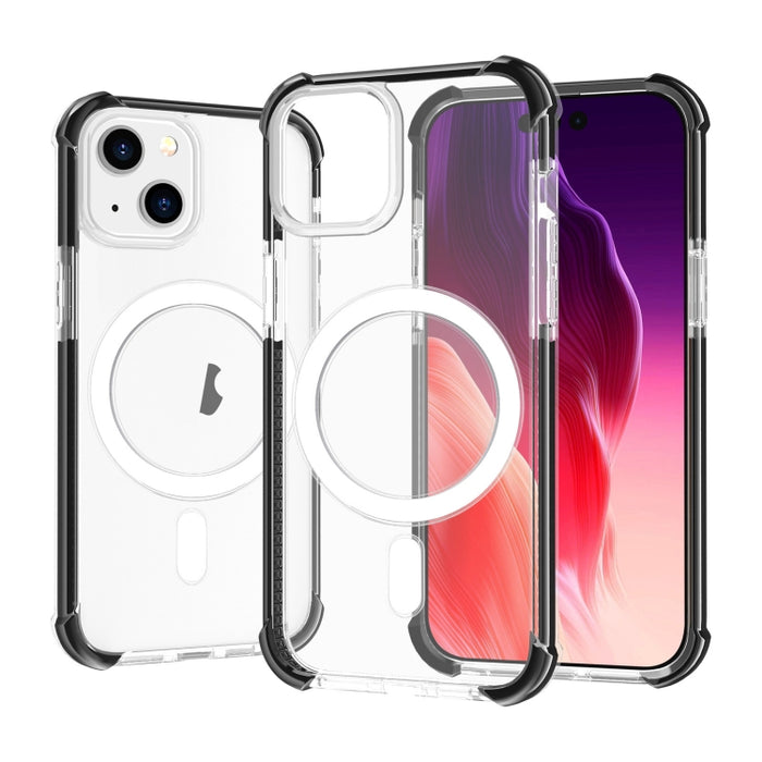 Estuche para teléfono a prueba de golpes de acrílico magnético Magsafe, For iPhone 15 Pro, For iPhone 15 Plus, For iPhone 15