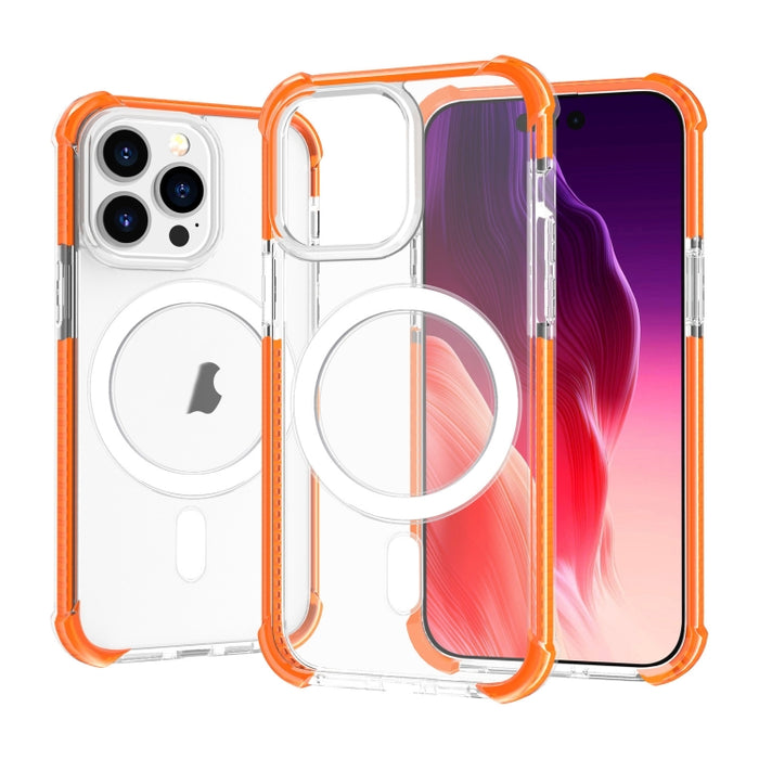 Estuche para teléfono a prueba de golpes de acrílico magnético Magsafe, For iPhone 18 Pro / 17 Pro, For iPhone 18 Pro Max / 17 Pro Max, For iPhone 17e / 16e, For iPhone 17, For iPhone Air, For iPhone 16 Pro Max, For iPhone 16 Pro, For iPhone 16 Plus   ...