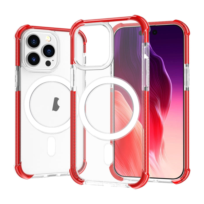 Estuche para teléfono a prueba de golpes de acrílico magnético Magsafe, For iPhone 15 Pro, For iPhone 15 Plus, For iPhone 15