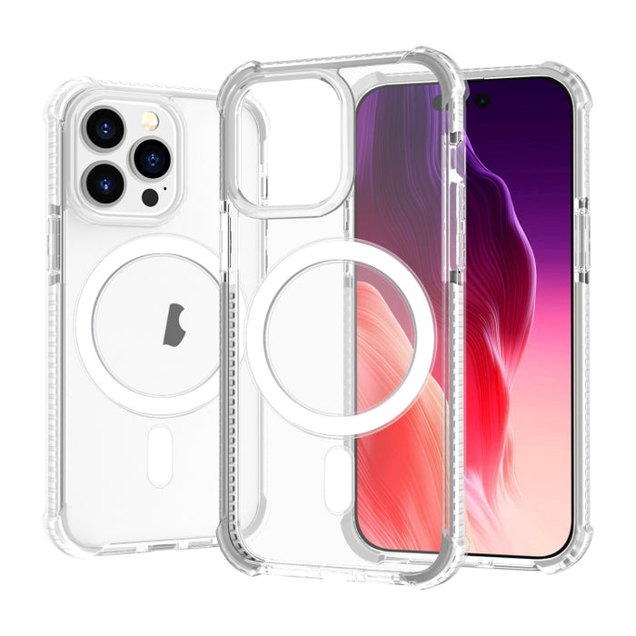 Estuche para teléfono a prueba de golpes de acrílico magnético Magsafe, For iPhone 18 Pro / 17 Pro, For iPhone 18 Pro Max / 17 Pro Max, For iPhone 17e / 16e, For iPhone 17, For iPhone Air, For iPhone 16 Pro Max, For iPhone 16 Pro, For iPhone 16 Plus   ...