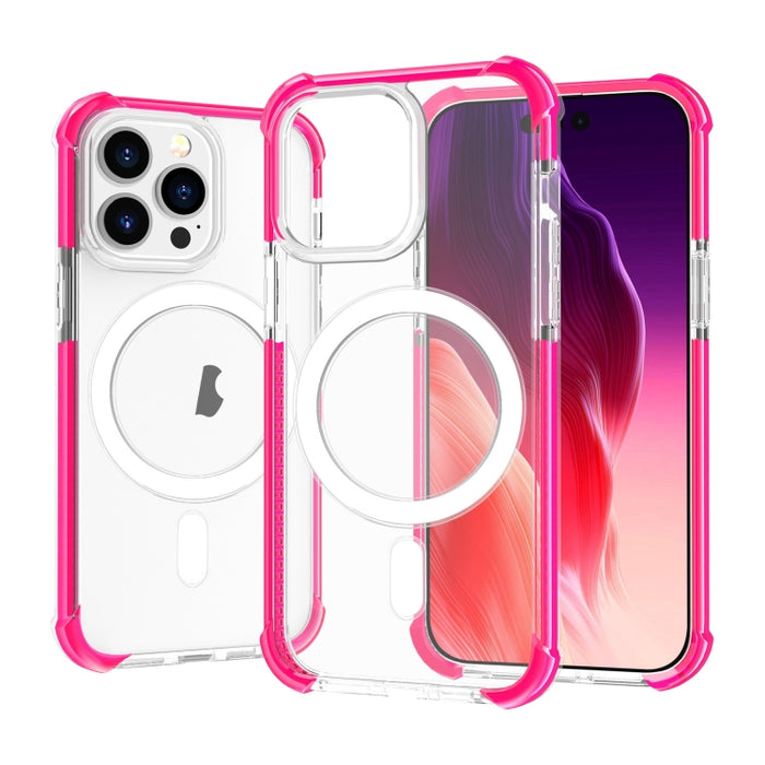 Estuche para teléfono a prueba de golpes de acrílico magnético Magsafe, For iPhone 18 Pro / 17 Pro, For iPhone 18 Pro Max / 17 Pro Max, For iPhone 17e / 16e, For iPhone 17, For iPhone Air, For iPhone 16 Pro Max, For iPhone 16 Pro, For iPhone 16 Plus   ...